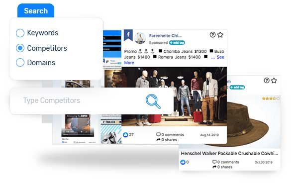 competitor analysis search by competitor name