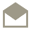 email marketing icon warm grey